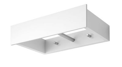 Schönbuch Urban Wandgarderobe in Weiß mit Haken und Stange, moderne Garderobenlösung für Flur und Eingangsbereich.